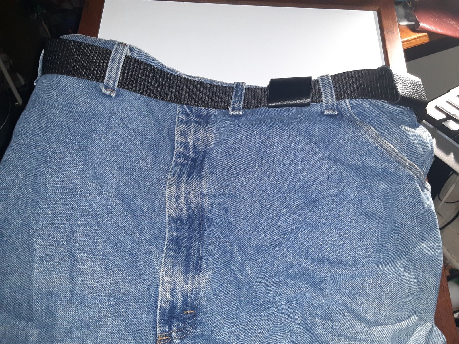 LaGi Traveler’s Pocket Protector worn on belt